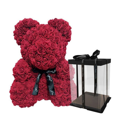 Rose Teddy + Gift box