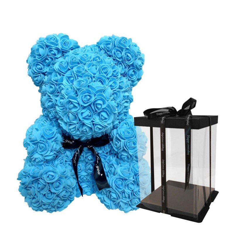 Rose Teddy + Gift box